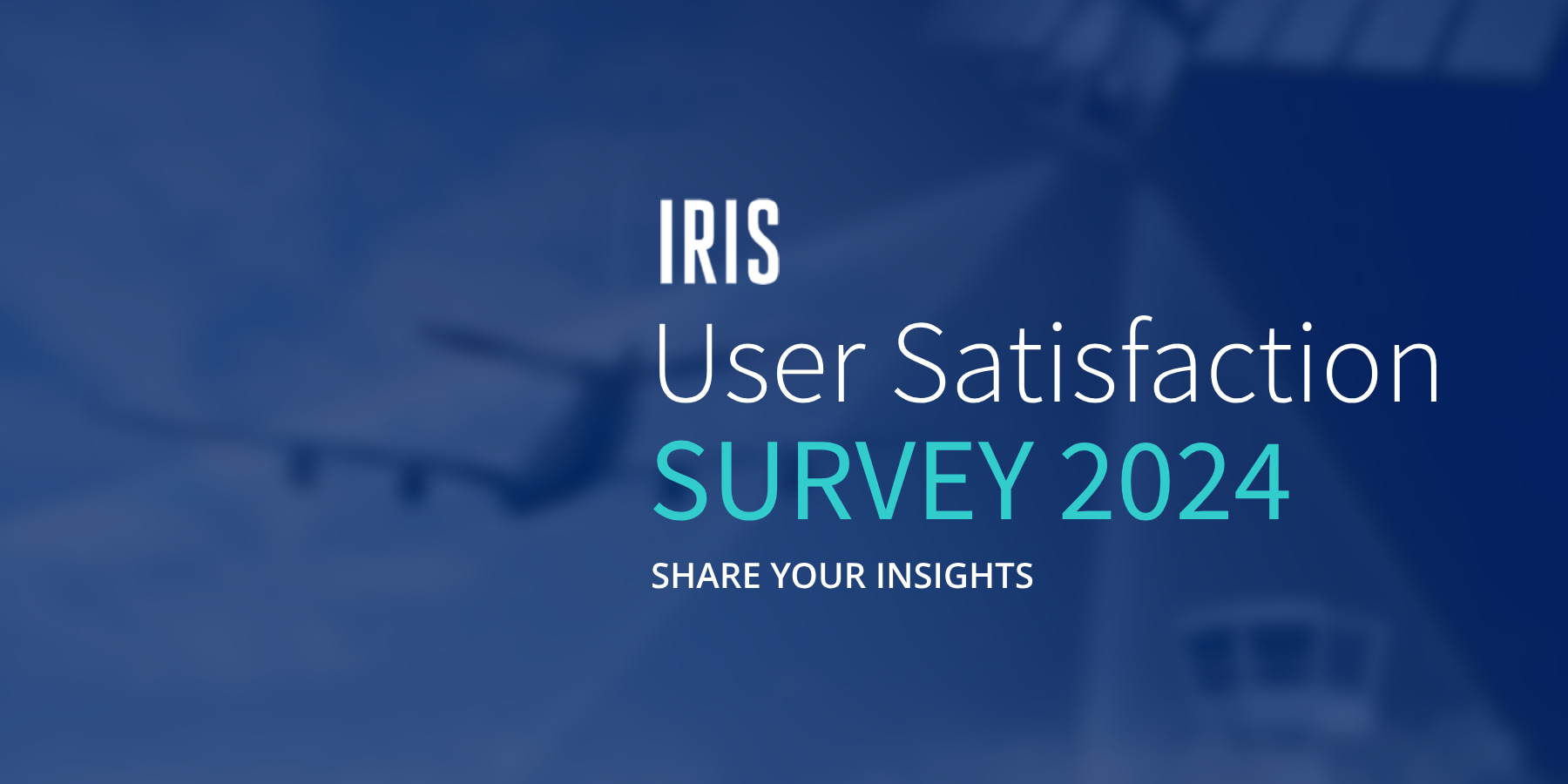 Iris User Survey 2024 banner