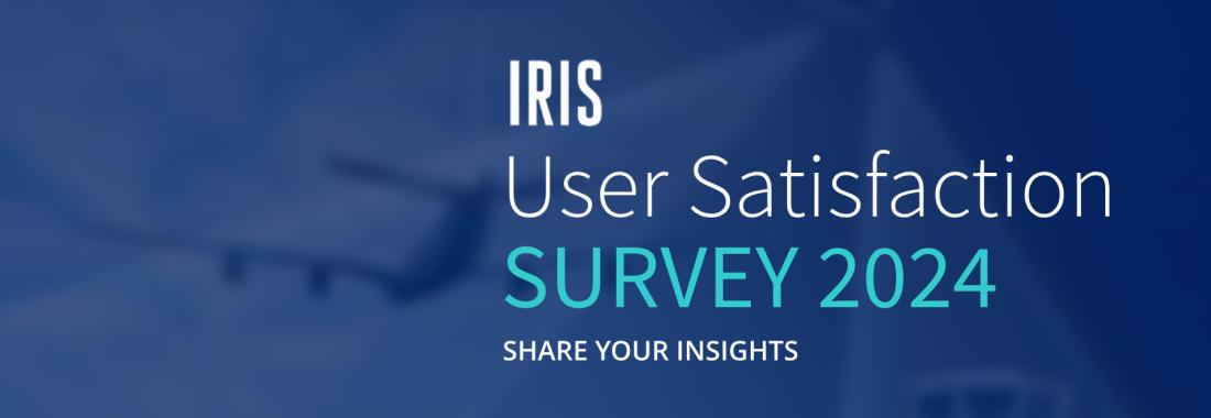 Iris User Survey 2024 banner